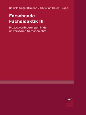 cover image of Forschende Fachdidaktik III